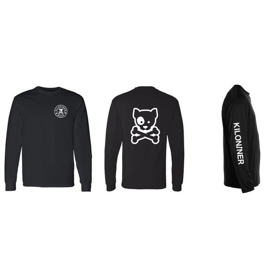 Dog and Crossbones Long Sleeve Tee