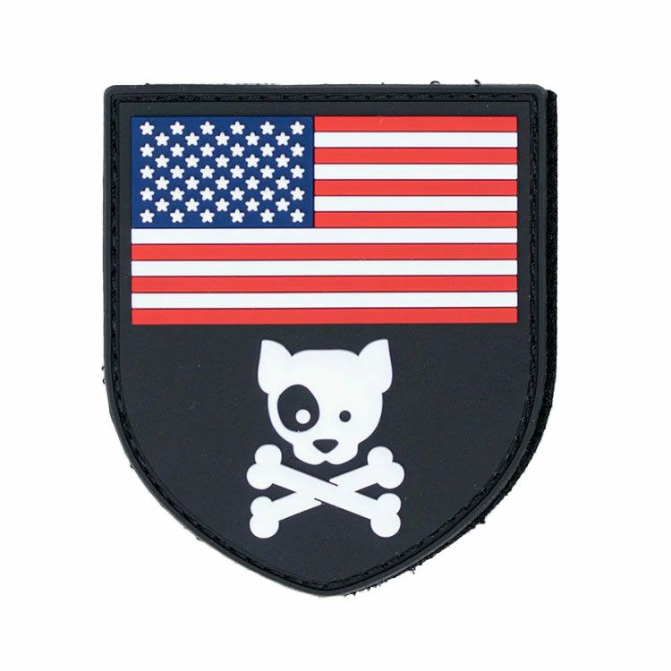 American Dog& Crossbones Shield