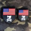 Mini American Dog&Crossbones Shield