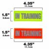 Reflective High Visibility IN TRAINING Patch