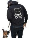 Cat and Crossbones Long Sleeve Tee