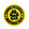 Zombie Outbreak Yellow Pvc Patch