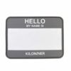 KILONINER Name Tag