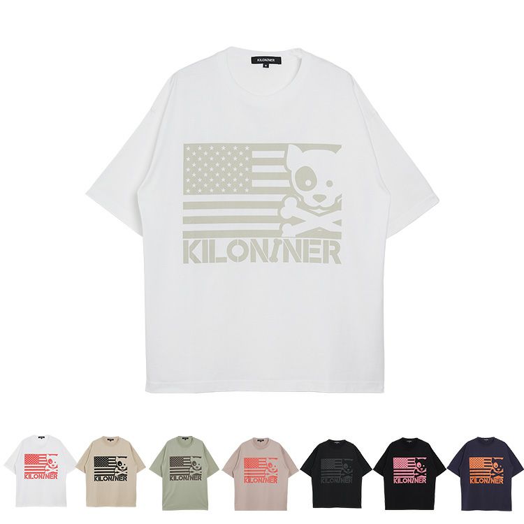 キロナイナー KILONINER  JP Freedom Dog Short Sleeve Tee